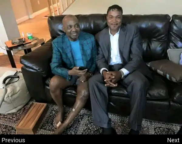 Photo: Former VP Namadi Sambo Hospitalized In US For Knee Surgery
